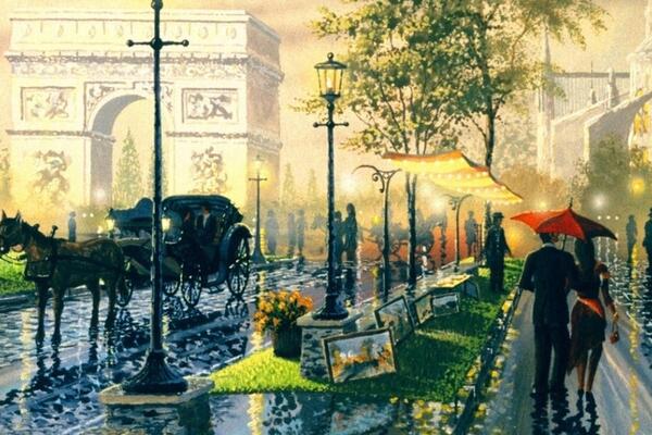 Весна под зонтом